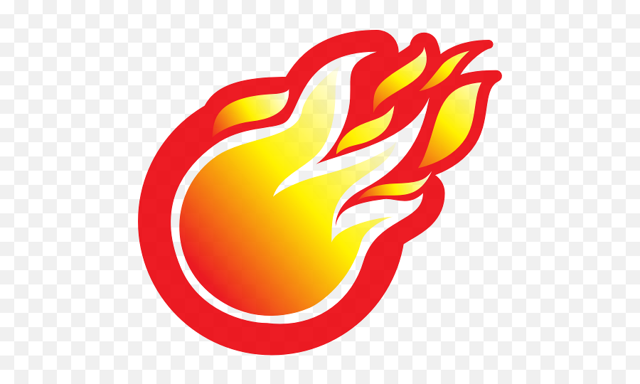 Cartoon Flame Ball Emoji,Fire Ball Png