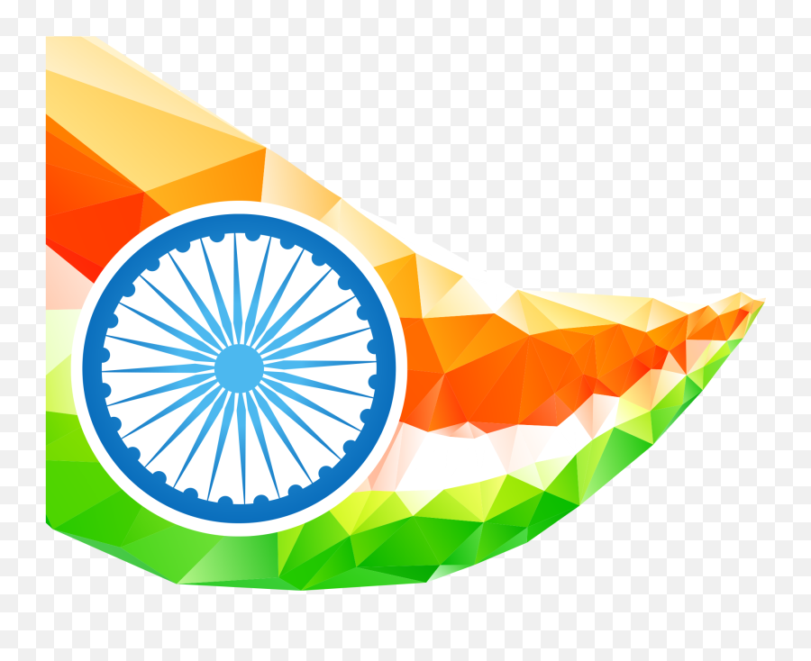 Republic Day Abstract Background Png - Ashoka Chakra Emoji,Abstract Background Png