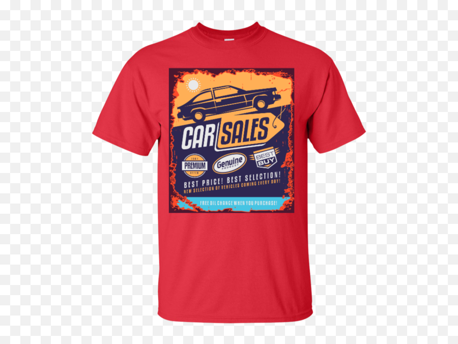 Vintage Car - Car Sales Custom Ultra Cotton Tshirt Emoji,Best Buy Logo Change
