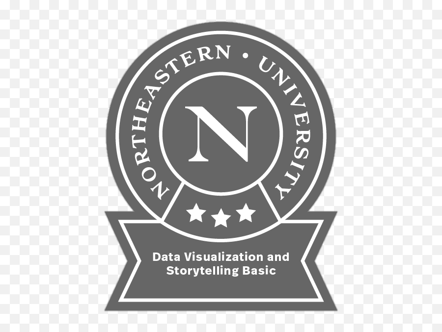 Data Visualization And Storytelling Basics - Credly Emoji,Black N Logo