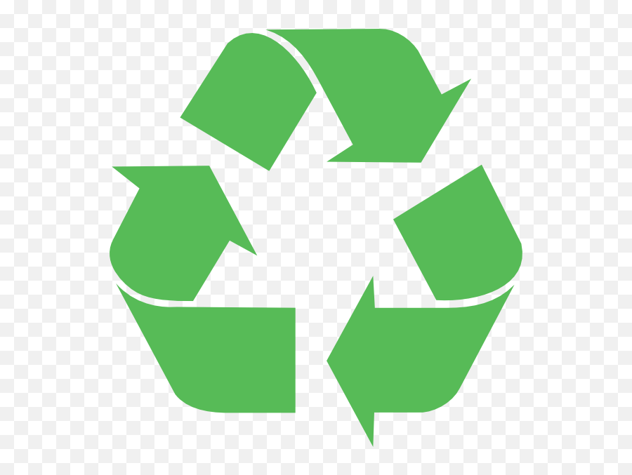 Recycling Symbol Light Green Clip Art - Symbole Recyclage Emoji,Recycle Clipart