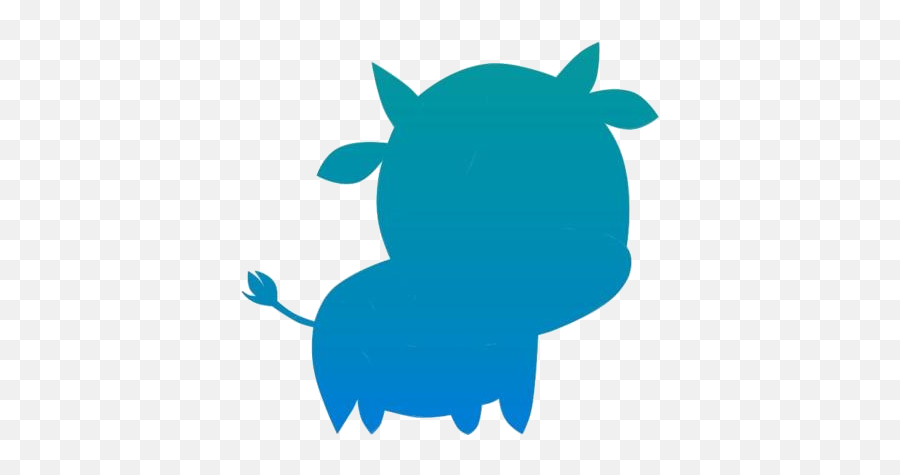 Transparent Chibi Cow Cute Clip Art Pngimagespics Emoji,Transparent Chibi