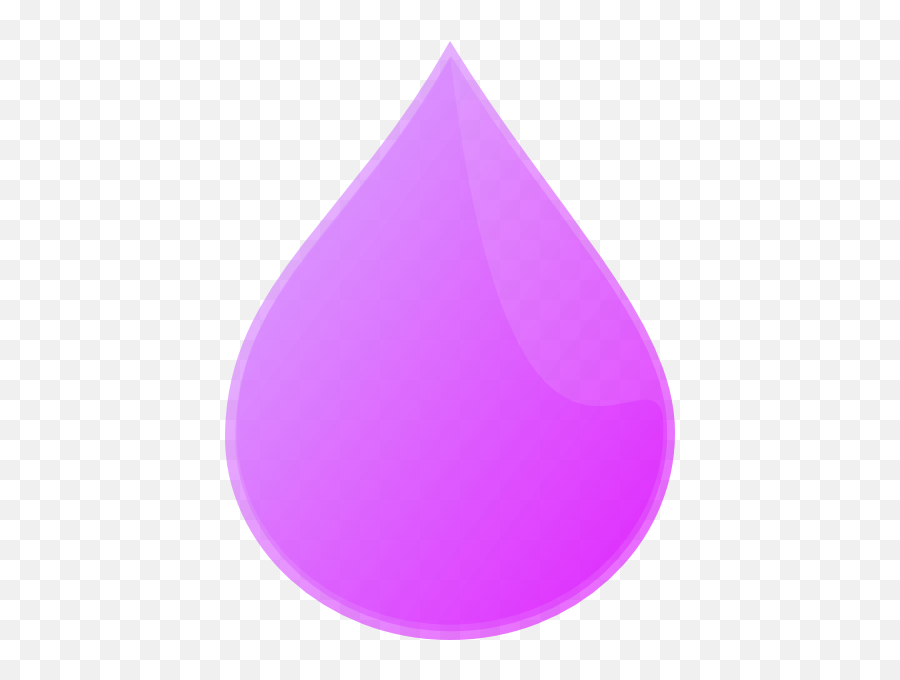 Raindrop Clip Art At Clker - Purple Raindrop Clipart Emoji,Raindrop Clipart
