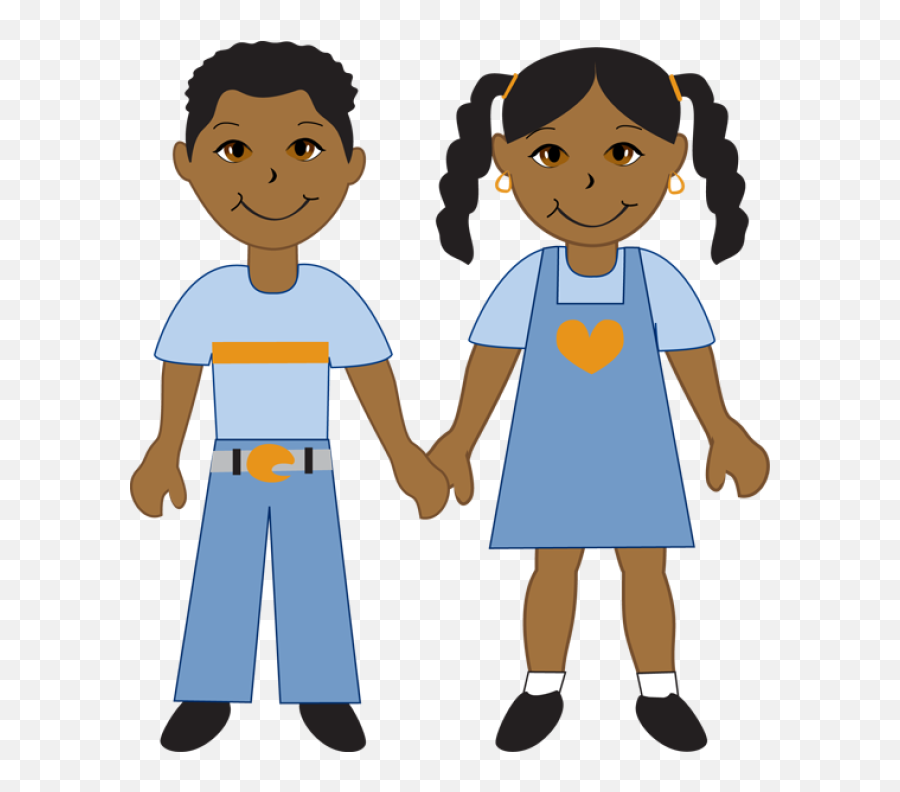 Library Of African American Young Man - Clip Art African American Boy And Girl Emoji,Afro Png
