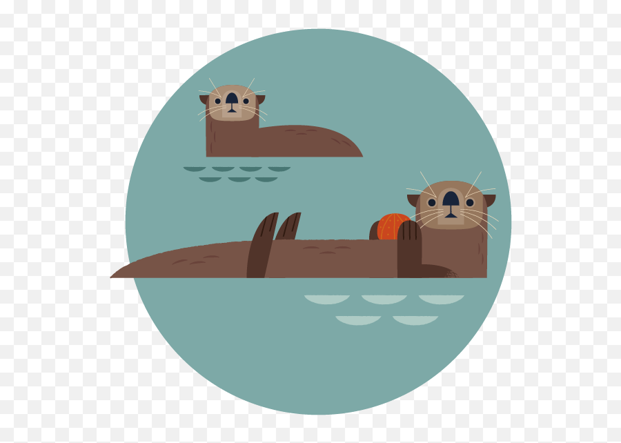 Groundhog Clipart Sea Otter Groundhog Sea Otter Transparent - Otter Emoji,Otter Clipart