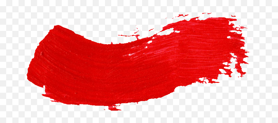59 Red Paint Brush Stroke - Red Png Transparent Emoji,Red Png