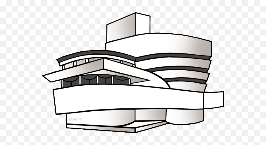 Phillip Martin Guggenheim Museum - Guggenheim Museum Png Emoji,Museum Clipart