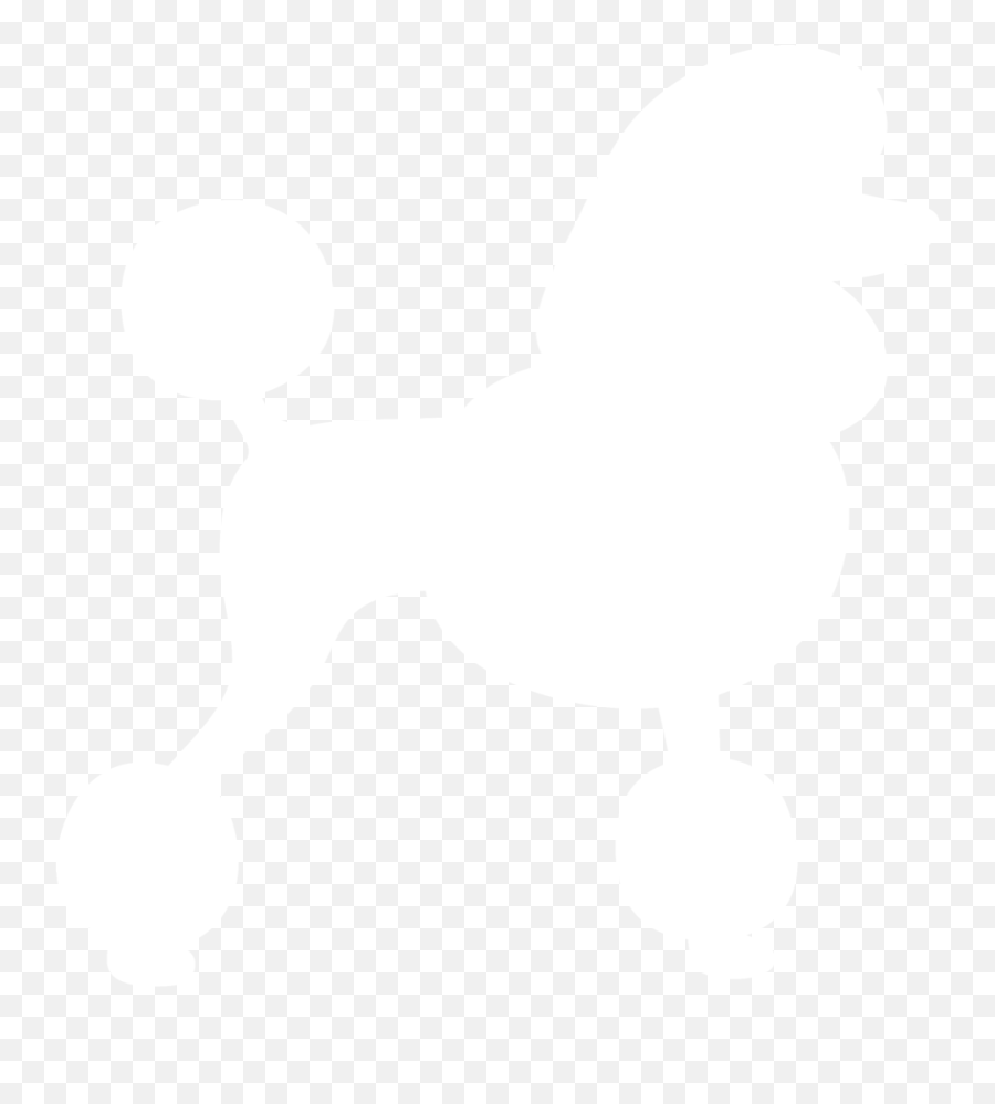 Head Clipart Poodle Picture - Transparent Poodle Silhouette Emoji,Poodle Clipart
