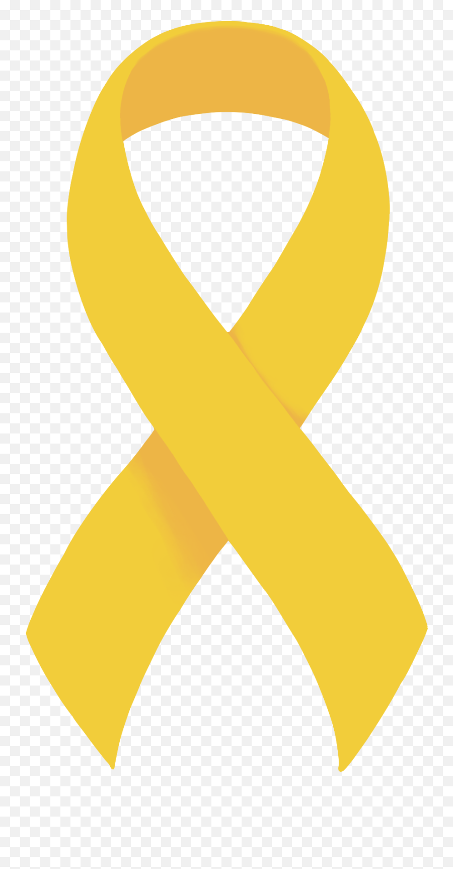 Description Yellow Ribbon Png - Yellow Ribbon Endometriosis Transparent Emoji,Ribbon Png