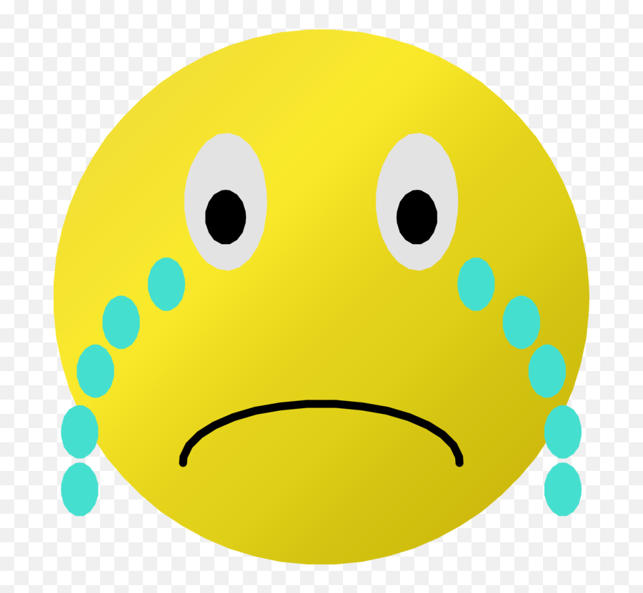 Crying Emoji Clipart Face - Crying Emoticon Clipart,Crying Emoji Png