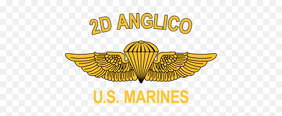 2d Anglico Us Marines - Forward Scout Observer Marines Us Language Emoji,Us Marine Corps Logo