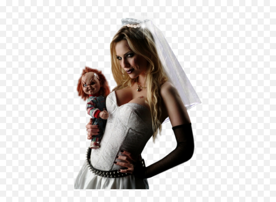 Chucky Lady Play Png Official Psds - Bridal Veil Emoji,Chucky Png