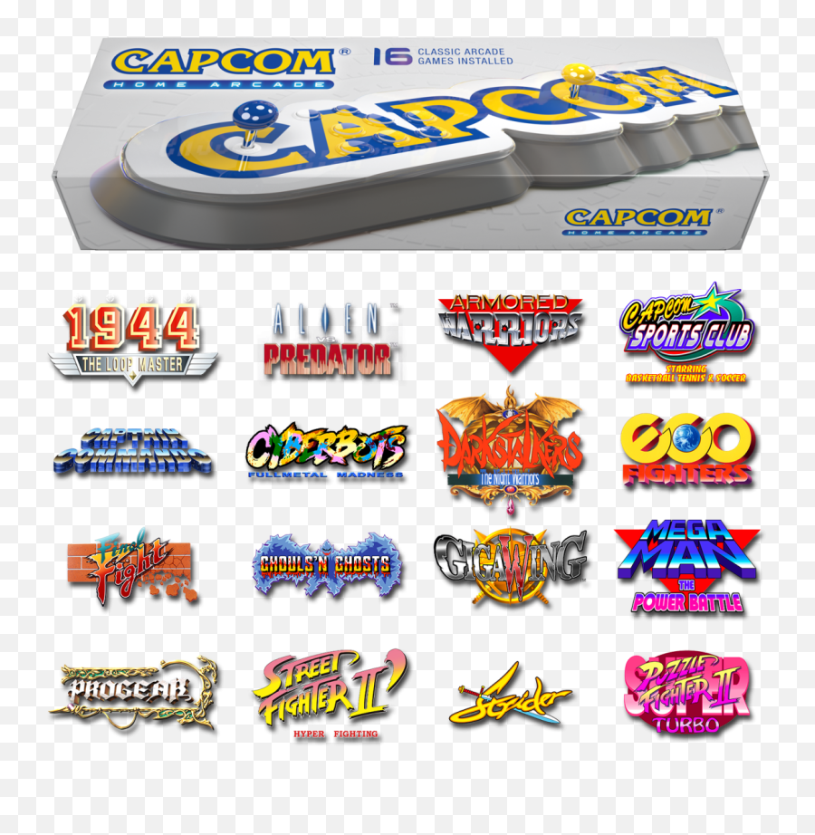 Capcom Home Arcade Announced - Capcom Home Arcade Console Emoji,Darkstalkers Logo