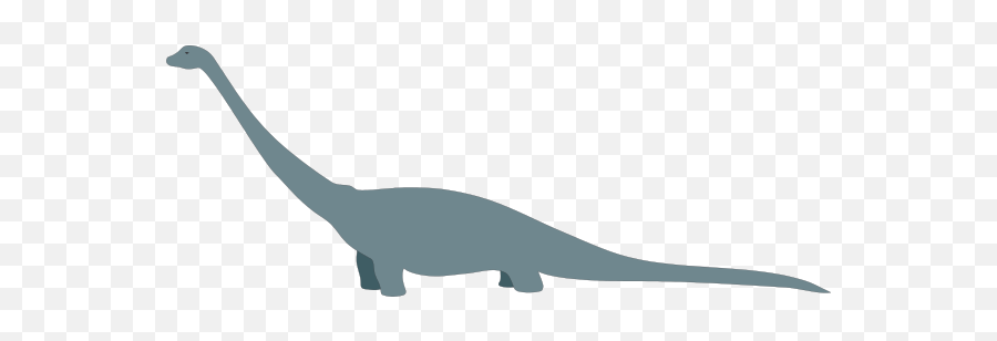 Blue Dinosaur Silhouette Clip Art At Clkercom - Vector Clip Dinosaur Png Long Tail Emoji,Dinosaur Silhouette Png