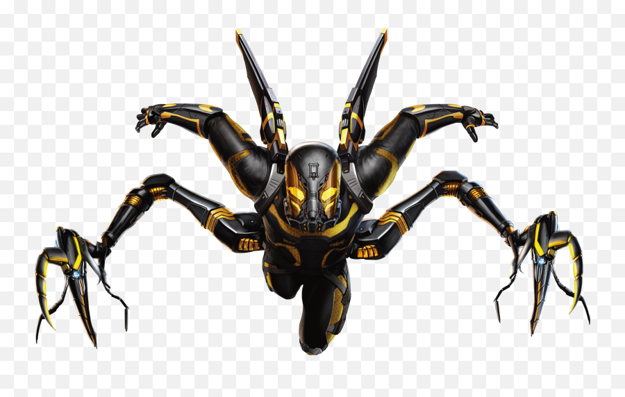Yellow Jacket Png Page - Ant Man And Venom Transparent Yellow Jacket Ant Man Flying Emoji,Venom Clipart