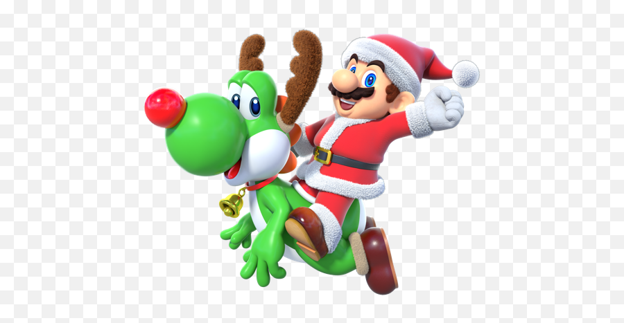James Mountain On Twitter Love This Render That Nintendo - Nintendo Christmas Emoji,Mario Hat Png
