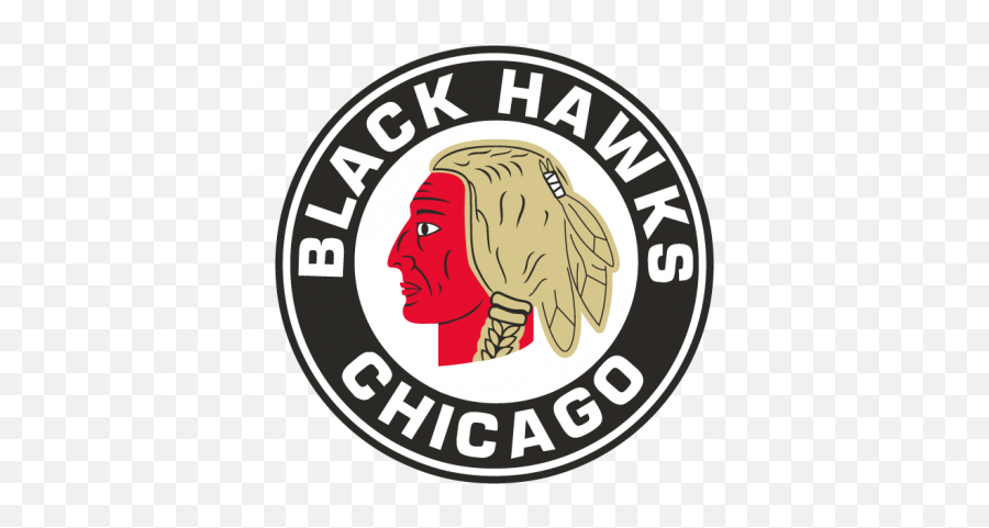 Chicago Black Hawks Logo 1937 - 1941 Detroithockeynet Hair Design Emoji,Blackhawks Logo