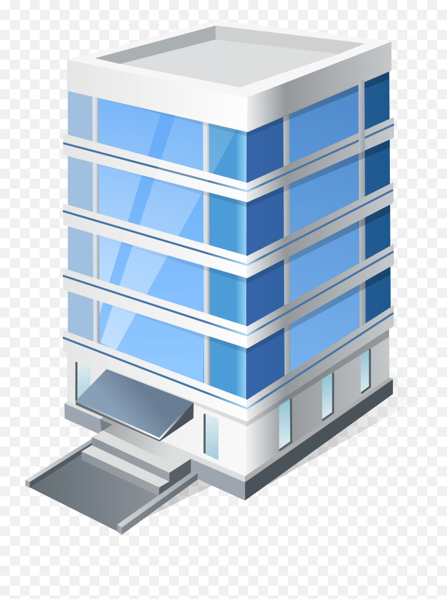 Office Building Clipart Transparent - Clipart Building Png Emoji,Building Clipart