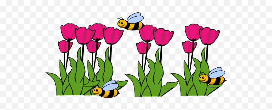 Spring Garden Clipart Free Clipart - Clipart Garden Flowers Emoji,Garden Clipart