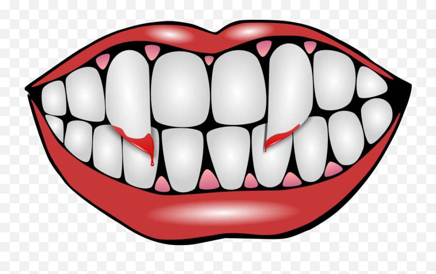 Dental Clipart Premolar Tooth Dental - Background Vampire Teeth Transparent Emoji,Teeth Clipart