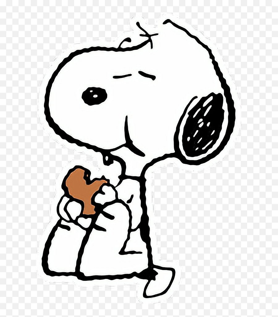 Snoopyfoodcookieseating Freetoedit Sign In To Save - Snoopy Snoopy Eating A Cookie Emoji,Eat Clipart Black And White