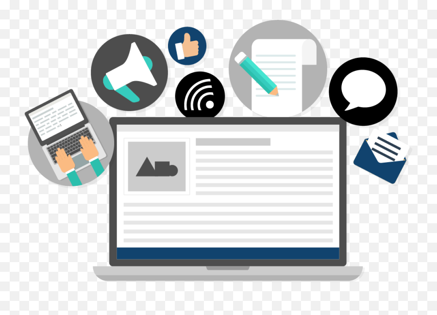 Handwriting Clipart Journalist - Content Marketing Clipart Newsletter Graphic Emoji,Marketing Clipart