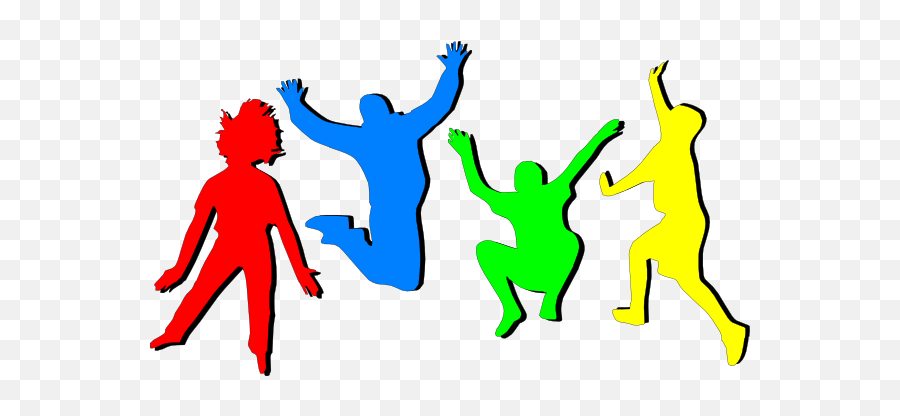Children Dancing Clipart - 600x335 Png Clipart Download Happy Kids Dancing Clipart Emoji,Dancing Clipart
