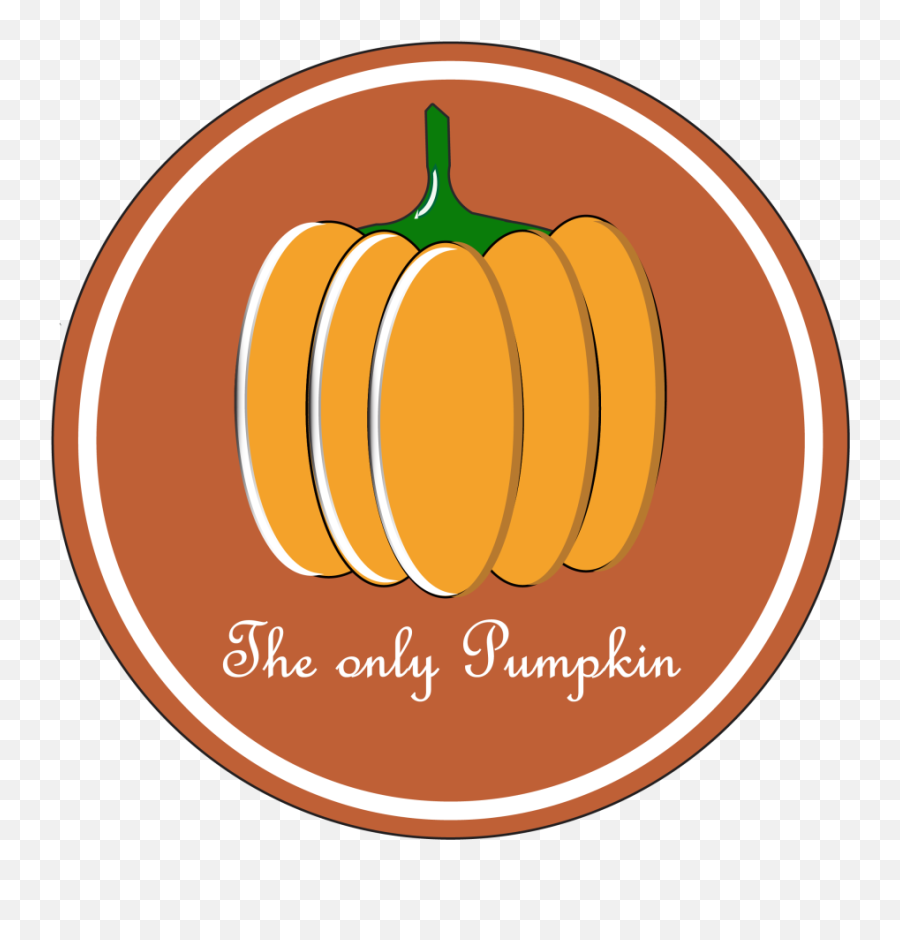 Only Pumpkin - Gourd Emoji,Pumpkin Logo