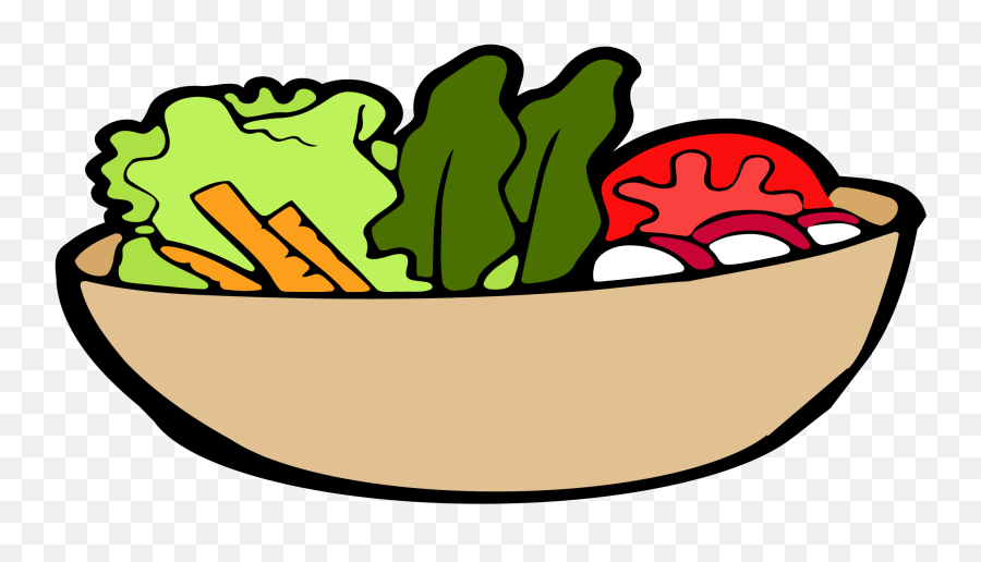 Clipart Summer Salad Clipart Summer - Transparent Background Salad Bowl Clipart Emoji,Salad Clipart