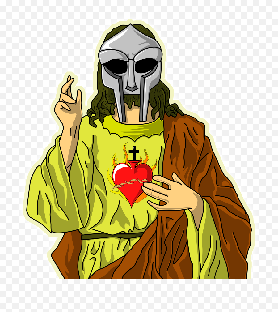 Mf Jesus T - Shirt Emoji,Mf Doom Logo