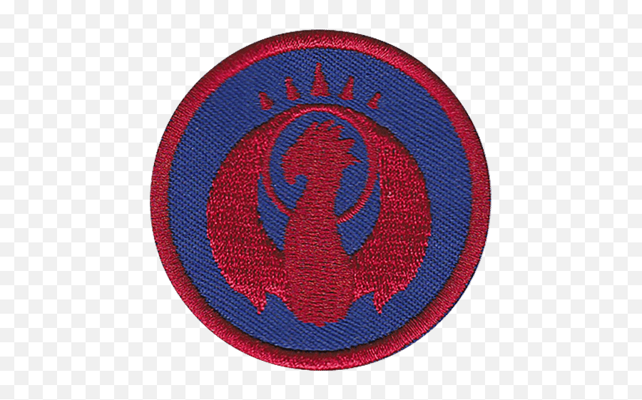 Guild Patch - Izzet Emoji,Iron On Logo Patches