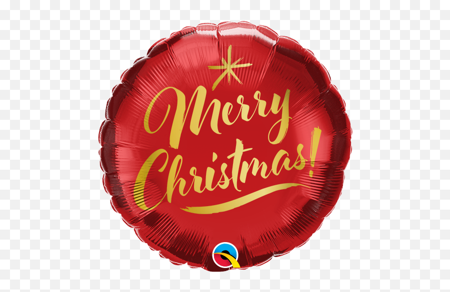 Foil Balloon 9 Merry Christmas Gold Script 23 Cm Emoji,Merry Christmas Gold Png