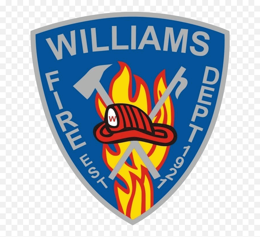 Williams Volunteer Fire Department - City Of Williams Az Emoji,Fire Department Logo Template