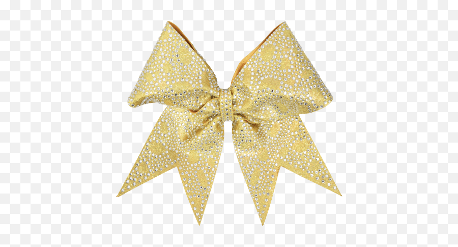 Gold Ribbon Bow And Arrow Christmas Ornament For Christmas Emoji,Gold Ribbon Transparent