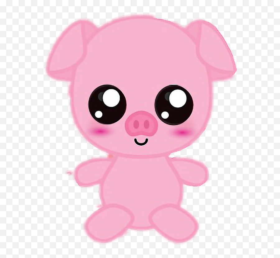Cute Pig Piggy Cutie Art Drawing Animals - Angel Lilo Y Emoji,Cute Pigs Clipart