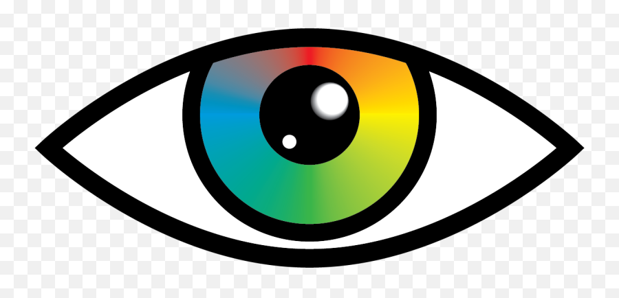 Loving Smiley Face Eyes Clipart Clipart - Rainbow Eye Clipart Emoji,Eyes Clipart