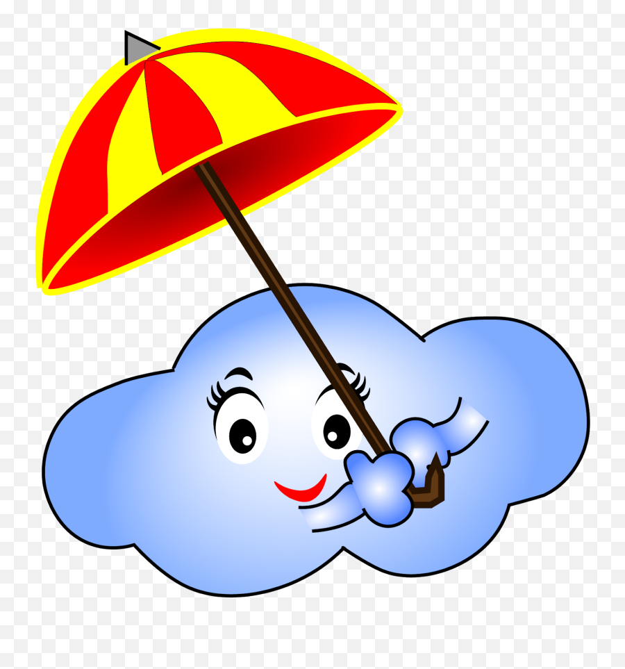 Graphics And Fiction Rain Cloud Clipart Png Transparent - Happy Cloud Clipart Png Emoji,Cloud Transparent Background