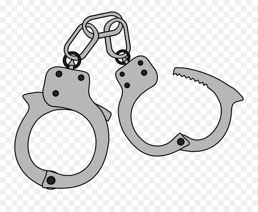 Free Clip Art - Handcuffs Clipart Gif Emoji,Handcuffs Clipart