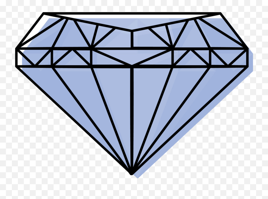 Diamond - Clipart World Geometrics Diamond Lattice Emoji,Diamond Clipart