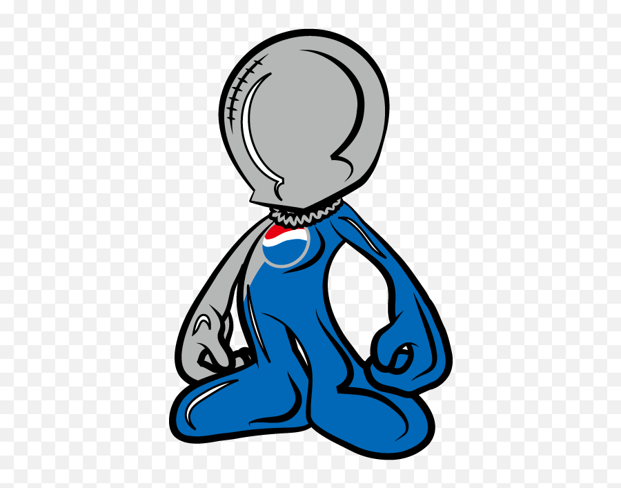Download Hd Pepsi Man Pepsi Man Design Men Guys Emoji,Vaporwave Logo