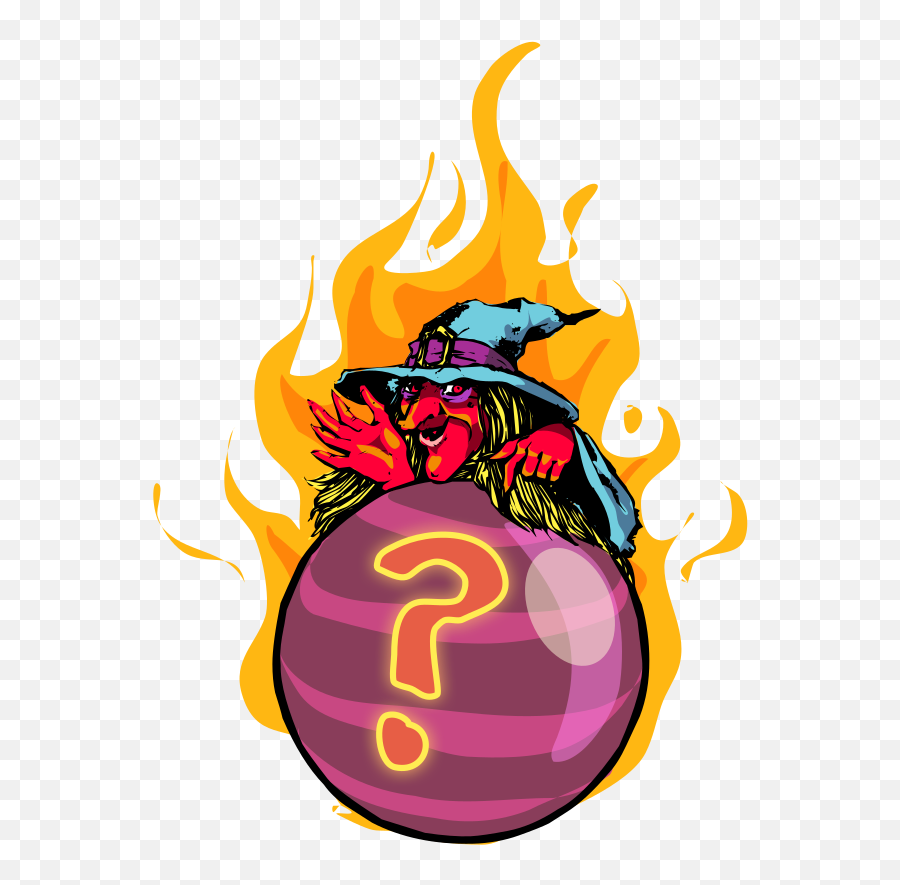Free Clipart Crystal Ball With Fire Hector Gomez - Crystal Ball Emoji,Crystal Clipart