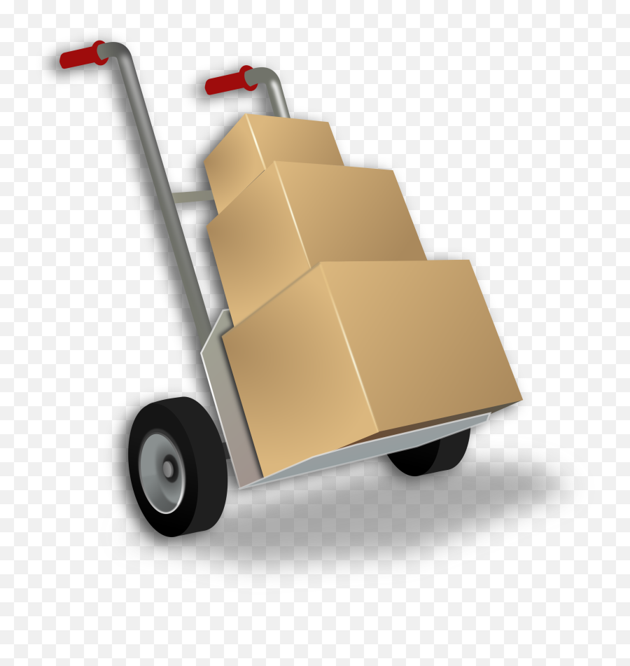 Moving Truck - Hand Truck Clipart Emoji,Moving Truck Clipart