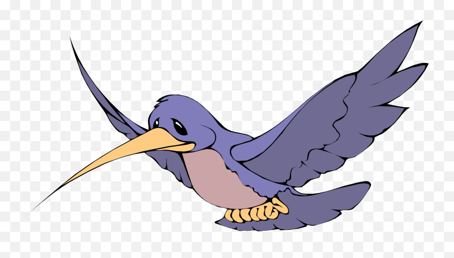 Flying Blue Bird Png Clip Art - Moving Animated Birds Flying Emoji,Flying Bird Clipart