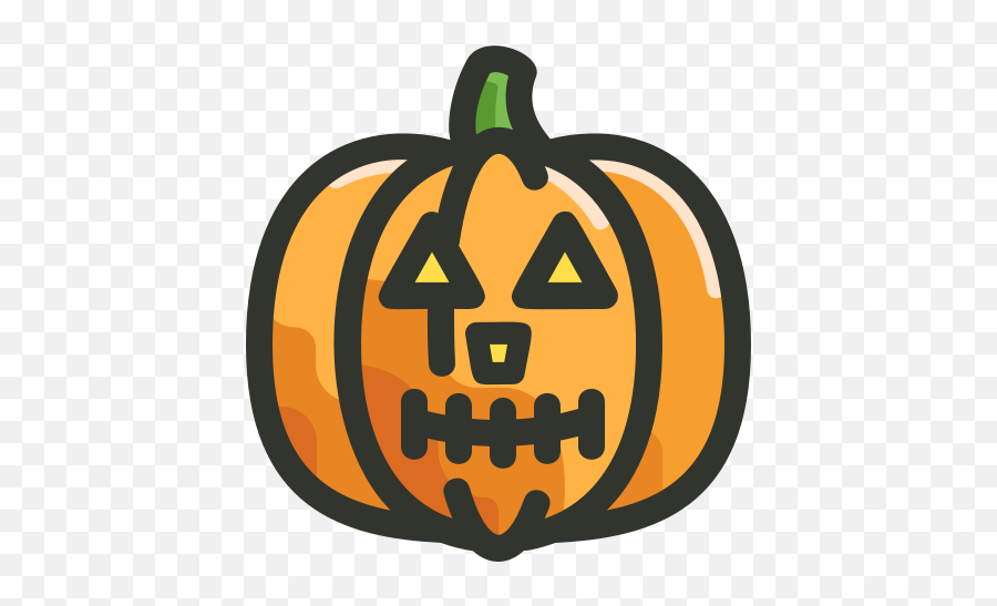 Pumpkin Halloween Icon - Png Emoji,Pumpkin Outline Png