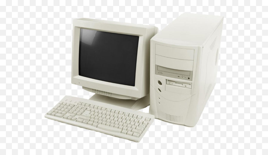 Personal Computer - Hp Old Computer Emoji,Old Computer Png