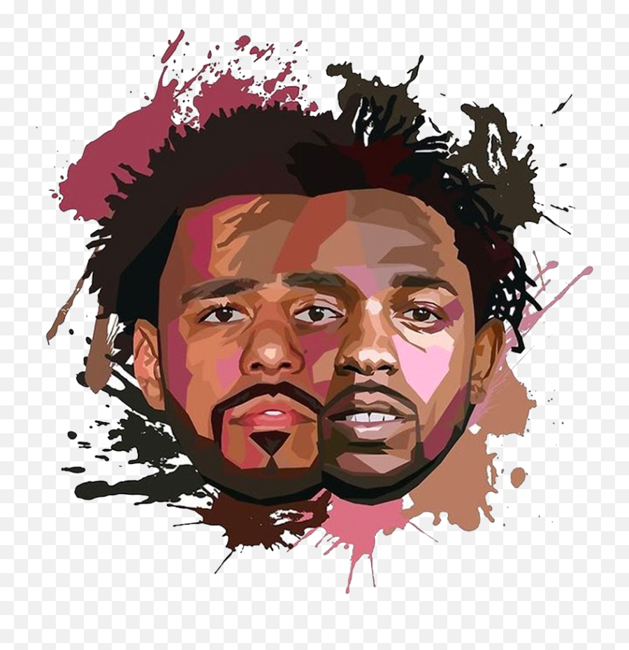 Download Kendrick Lamar And J Cole - Kendrick Lamar J Cole Wallpaper Iphone Emoji,J Cole Png