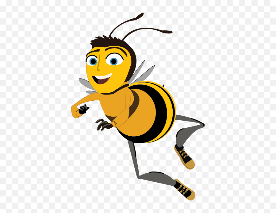I Made Vector Art Of The Man Himself - Barry B Benson Png Emoji,Bee Movie Png