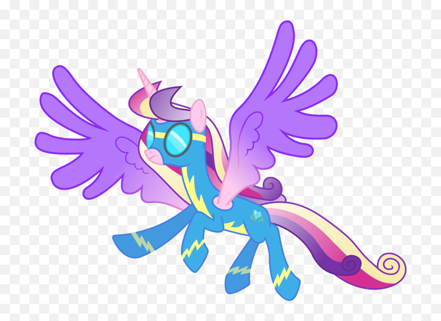 90464 - Absurd Resolution Alicorn Artist90sigma Colored Flying My Little Pony Twilight And Cadence Emoji,Wings Transparent Background