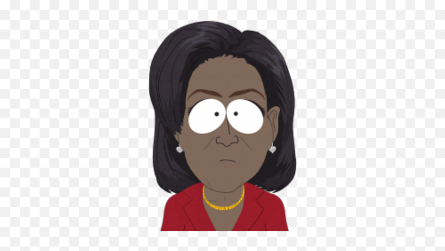 Michelle Obama - Michelle Obama South Park Emoji,Michelle Obama Png
