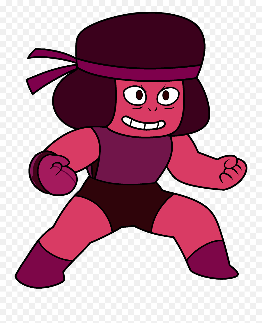 How To Draw Ruby From Steven Universe 11 Steps With - Steven Universe The Answer Ruby Emoji,Steps Clipart
